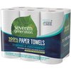 Seventh Generation Paper Towels, 140 Sheets, White, 4 PK SEV13731CT